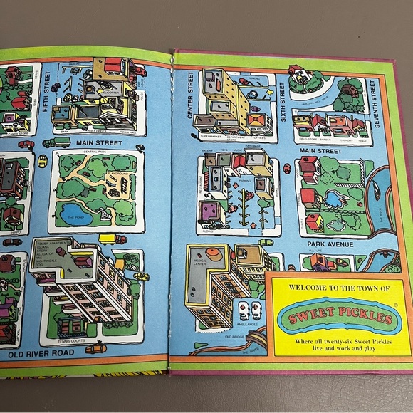 Sweet Pickle Series Happy Birthday Unicorn Book Vintage 1970s - Picture 4 of 7